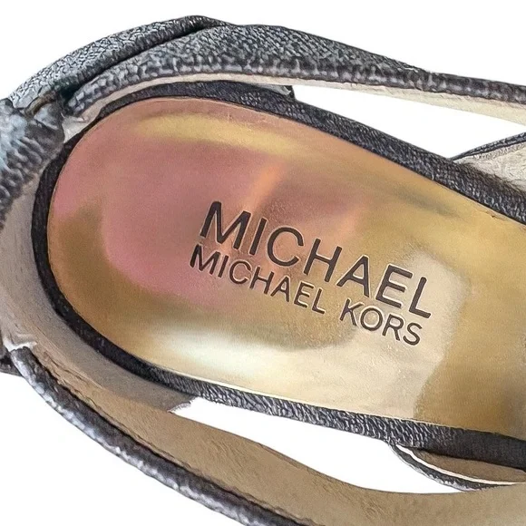 MICHAEL Michael Kors Damita Zip Up Espadrille Wedges - Picture 9 of 11